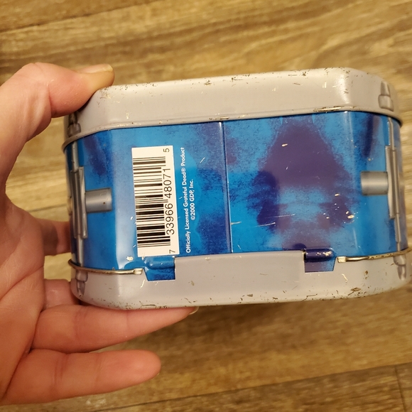 Grateful Dead Rock 'N Roll Drum Tin Tote Vandor 2000 GDP Bertha Case Lunch Box. - Picture 6 of 13